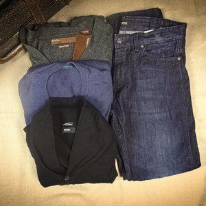 Hugo Boss Jeans & Sweater Bundle